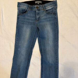 Wit and Wisdom denim jeans. Size 4. 8”slit on side of each leg.